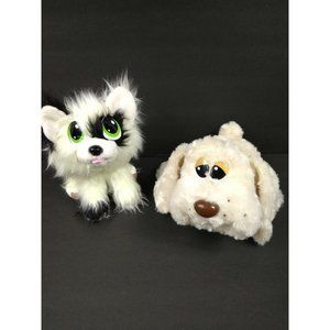 Hasbro Pound Puppies 10" Cocker Spaniel +  KD Group 7.5" Rescue Runts Plush Dogs
